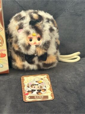 Mm Sugar Baby Cat Theme Small Pouch Confirmed retro Cat